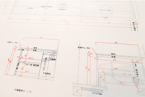計画の決定・詳細図面の作成