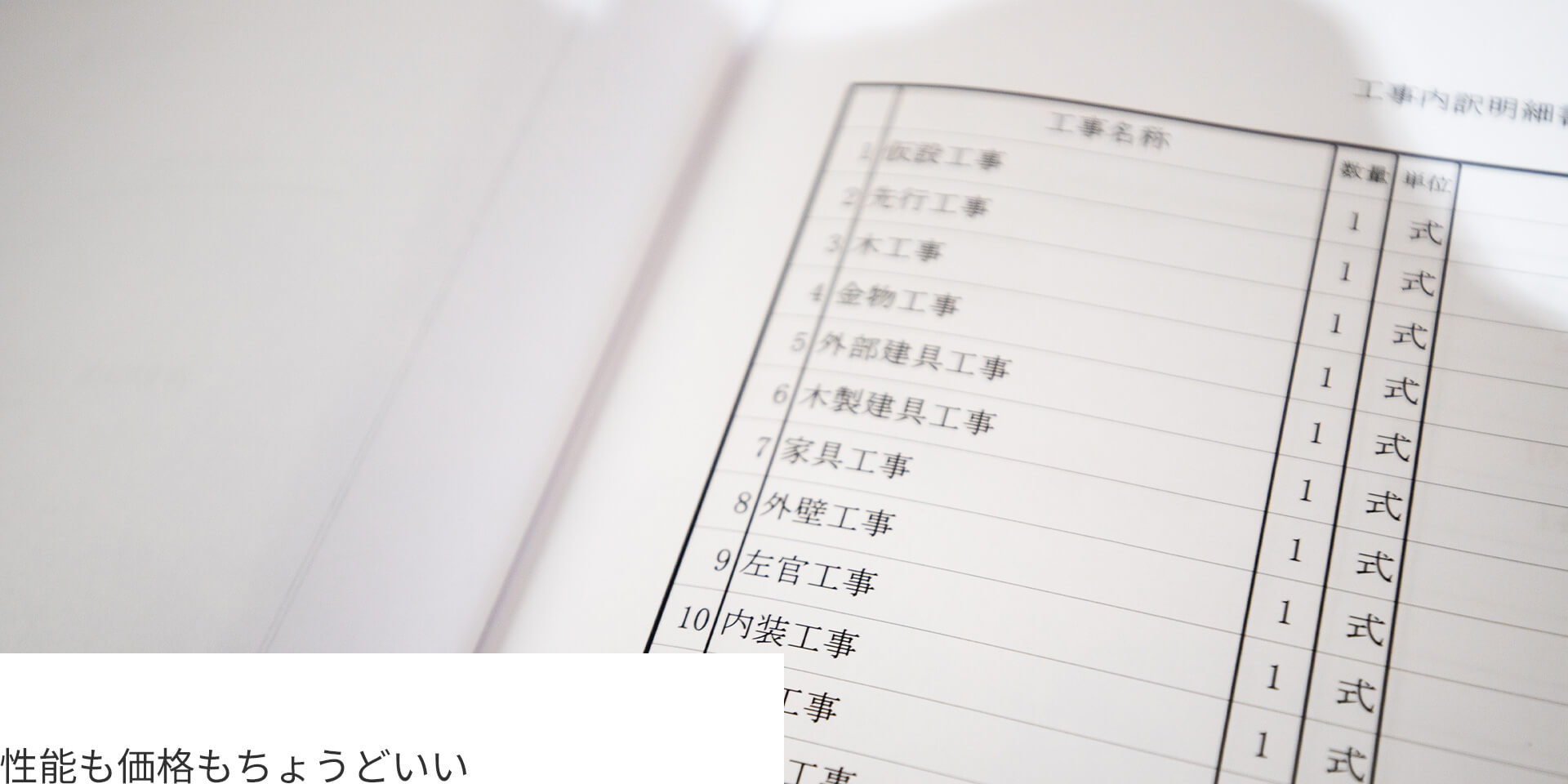 性能も価格もちょうどいい
